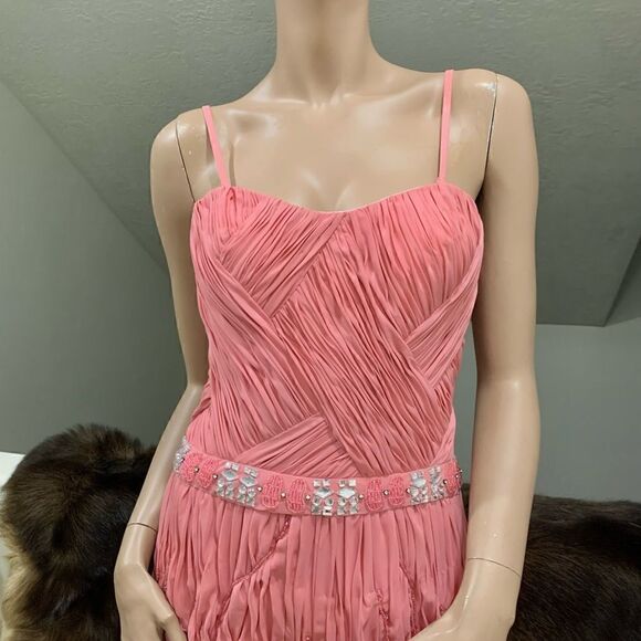 Vintage Style, Multiple Ways to Wear, Stunning Sequins & Beaded Mermaid Gown - Picture 9 of 16